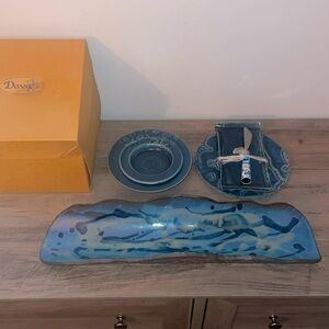 Beautiful Handmade Pottery Serving Set
BRAND NEW never used